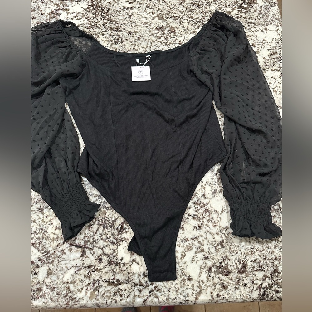 NWT black body suit